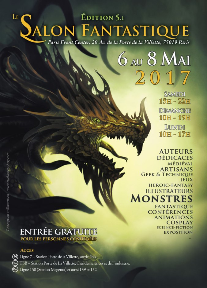 Le salon fantastique 2017