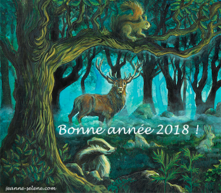 Bonne Année 2018 Jeanne Sélène